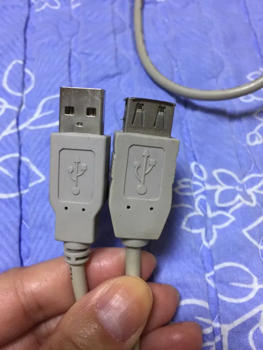 usb 연결 케이블선